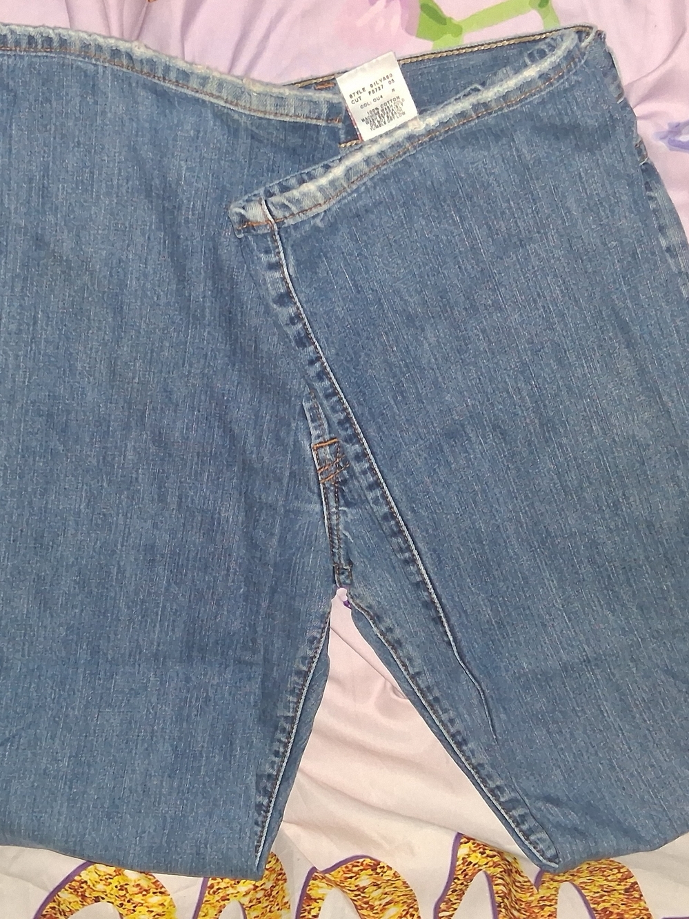 Lucky Brand Easy Rider Dungarees Denim Jeans - Blue - Picture 6 of 6